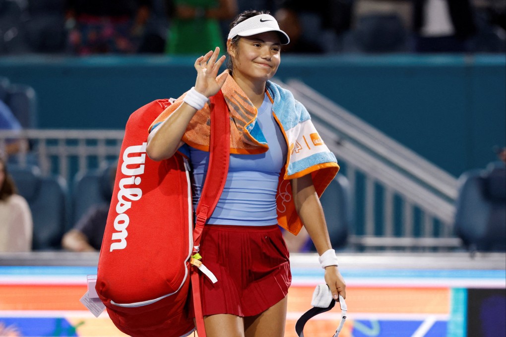 Emma Raducanu hopes to remain free of injury and enjoy playing on the Asia swing of the tennis season, including Shenzhen. Photo: Geoff Burke-Imagn Images