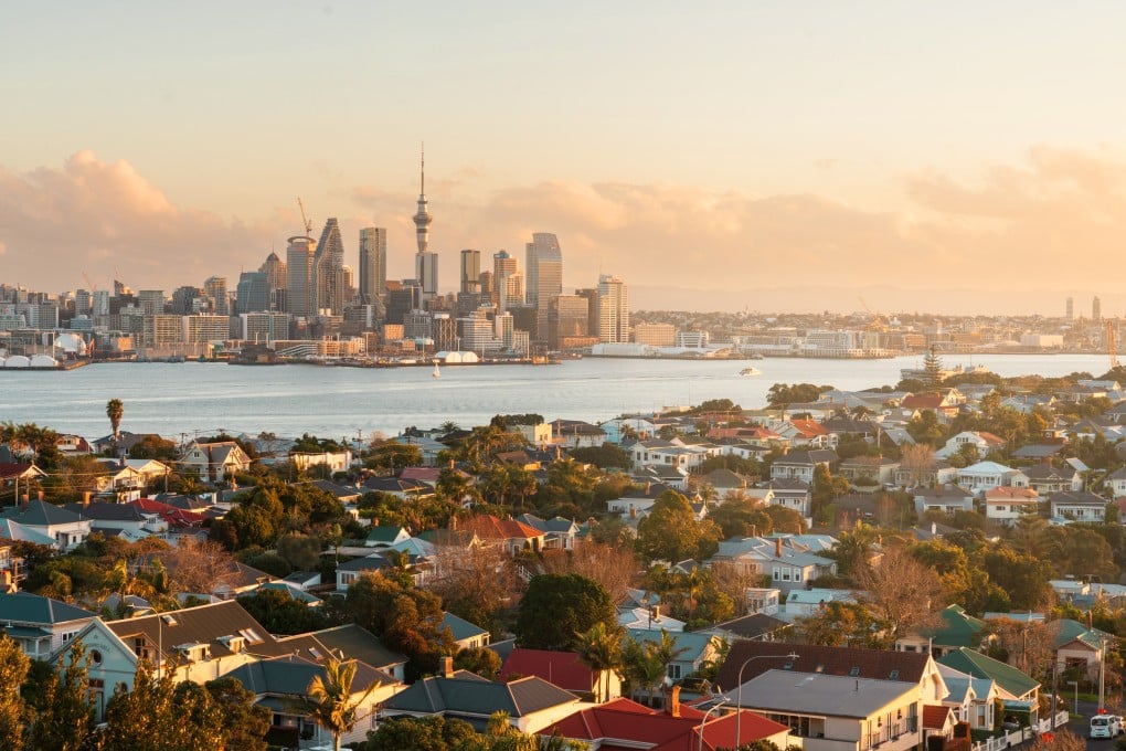A view of the Auckland skyline from Northcote Point. Photo: Getty Images