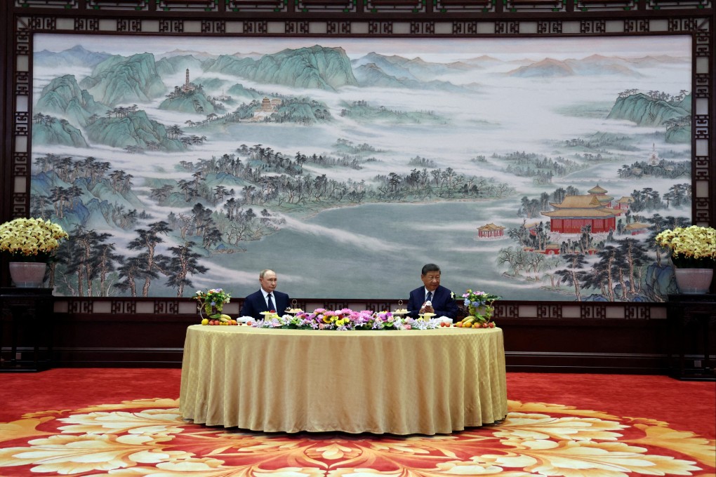 Russian President Vladimir Putin and President Xi Jinping attend a meeting in Beijing, China, on September 2. Photo: Reuters