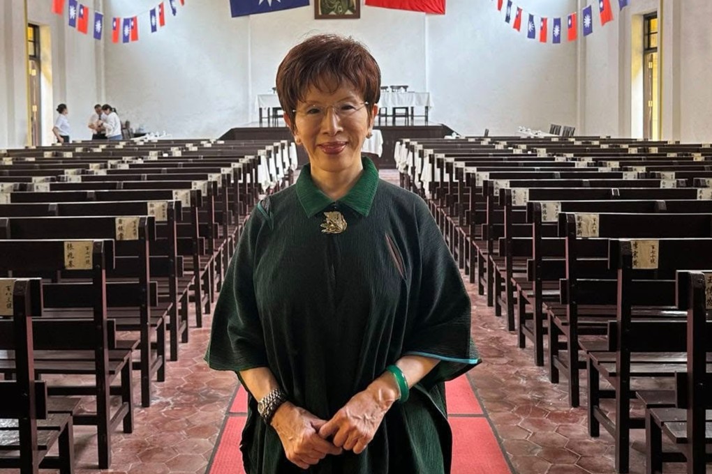 Hung Hsiu-chu is a strong advocate of peace across the Taiwan Strait and led a delegation to the 11th Cross-Strait Peaceful Development Forum in Beijing. Photo: Handout