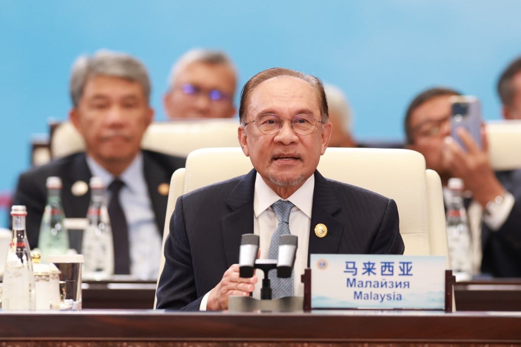 Malaysian Prime Minister Anwar Ibrahim attends the Shanghai Cooperation Organisation Plus meeting in Tianjin on Monday. Anwar met with Chinese tech leaders on Tuesday. Photo: Xinhua