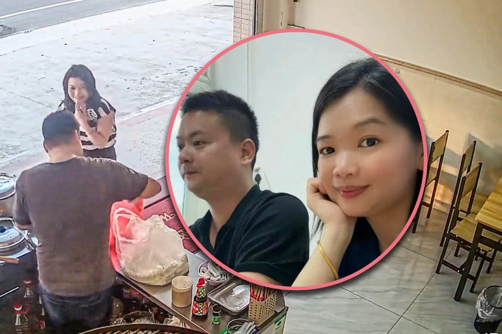 A Chinese woman was surprised to discover that the owner of a diner she went to was her first love from 16 years ago.They quickly decided to get engaged. Photo: SCMP composite/Douyin