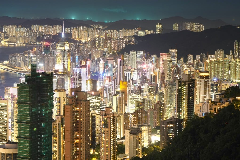 A view of residential and commercial buildings from The Peak on August 25. Scammers are now using online rental platforms to connect with potential victims. Photo: Sam Tsang
