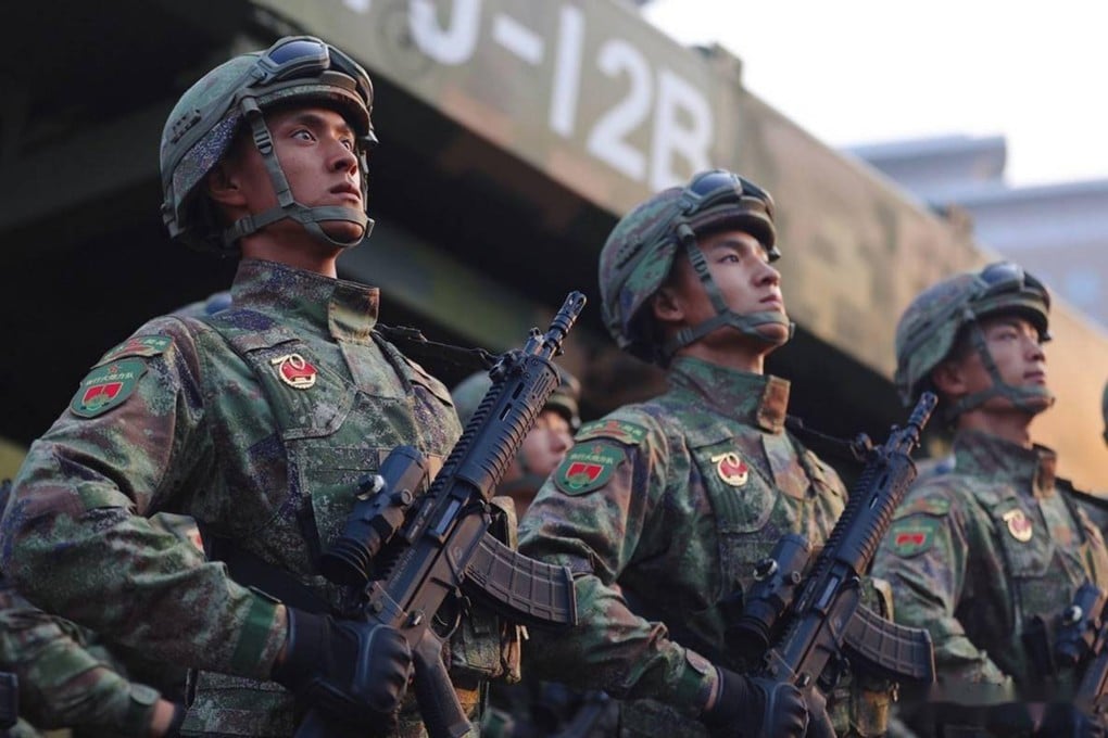 China’s QBZ-191 rifle is part of the Type 20 weapons family with variants for different combat roles. Photo: Weibo/ 深海猎人Enterprise-CVN80