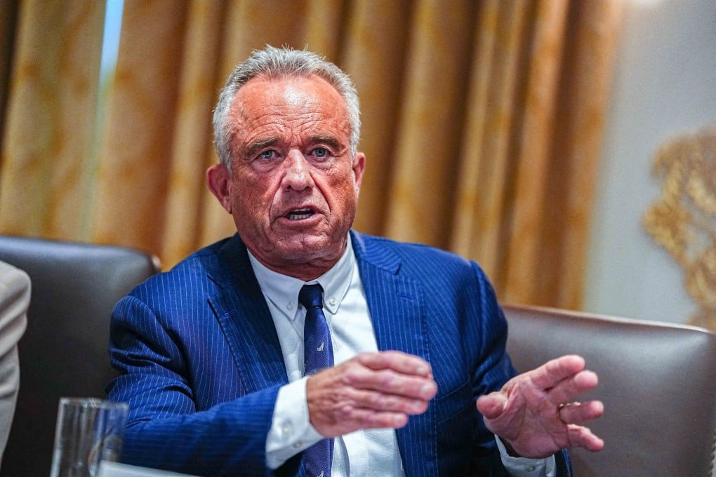 Robert F. Kennedy Jnr, US Secretary of Health and Human Services, at the White House in Washington on August 26. Photo: CNP / Abaca Press / TNS