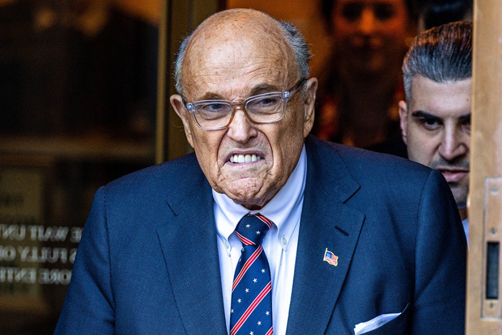 Former New York mayor Rudy Giuliani in 2024. File photo: AFP