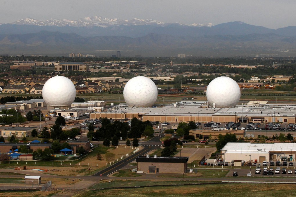 The Space Command early warning system is seen at Buckley Air Force Base in Colorado in April 2012. Photo: Reuters