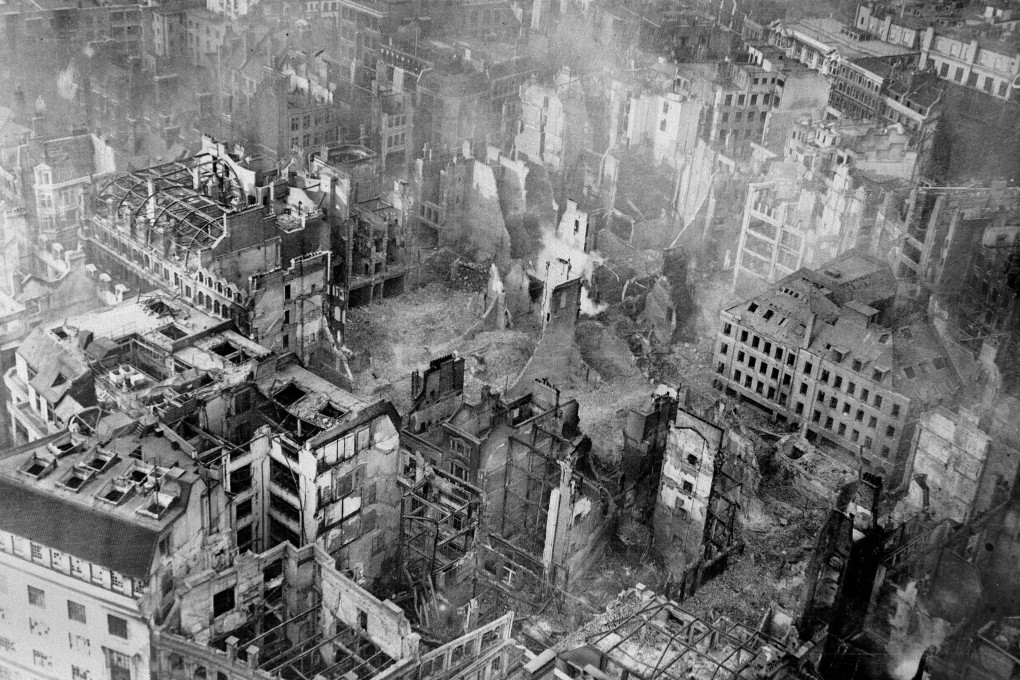 Ruins of London are seen from the dome of St Paul’s Cathedral circa 1939. Many international institutes and global governing mechanisms are credited with helping to prevent another world war and bring about trade globalisation over the past 80 years. Photo: Getty Images