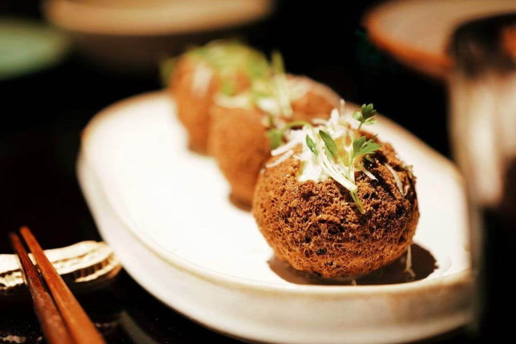 A tofu dish at Gen Bistro, a restaurant in Shanghai that serves Yun-Gui cuisine from southwest China’s Yunnan and Guizhou provinces. Photo: Gen Bistro