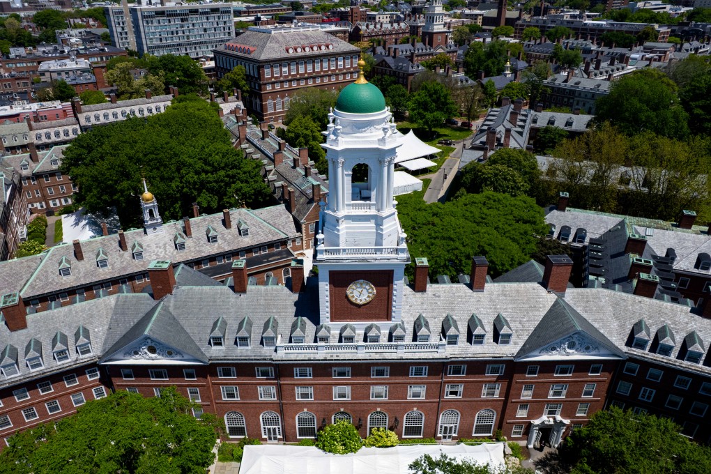 The Harvard University campus is seen in Cambridge, Massachusetts, in May. Photo: EPA-EFE