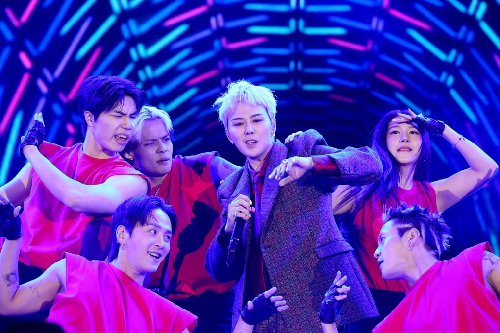 K-pop star G-Dragon performs at a concert in South Korea. Photo: Getty Images