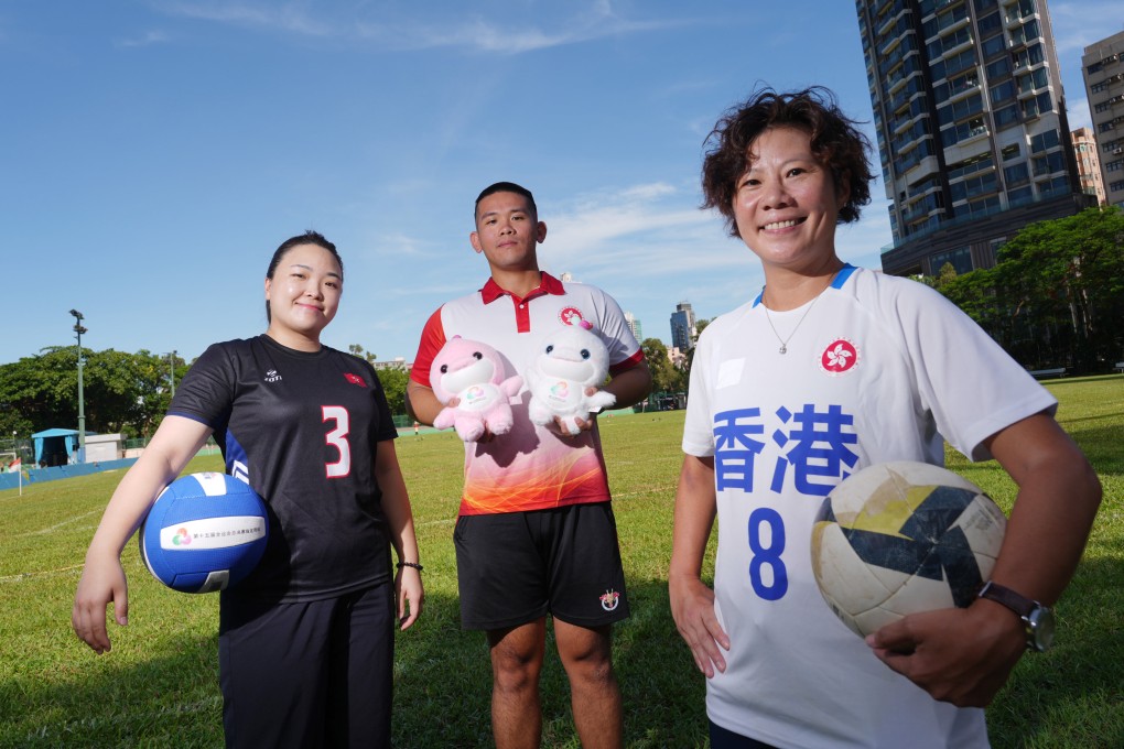 (Left to right) Senior Inspector Claudia Ching, Constable Ng Chi-tik and Sergeant Joy Ip. Photo: Sam Tsang