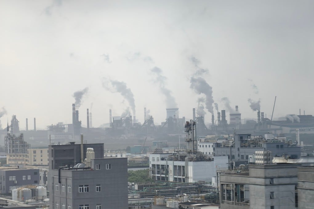 Factories in southwestern China seen emitting significant amounts of waste gases. Photo: Shutterstock