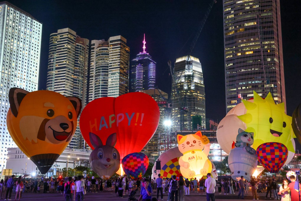 The AIA International Hot Air Balloon Festival took place at the Central Harbourfront. Photo: Dickson Lee