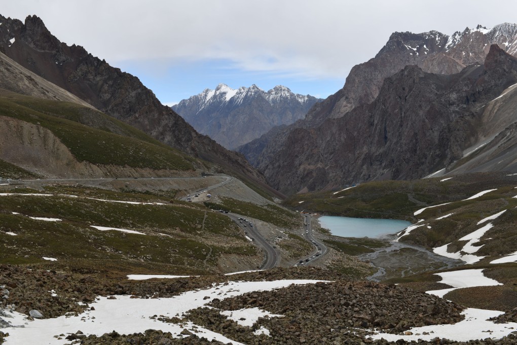 The Dushanzi to Kuqa highway in Xinjiang is famed for its scenic views. Photo: NurPhoto via Getty Images