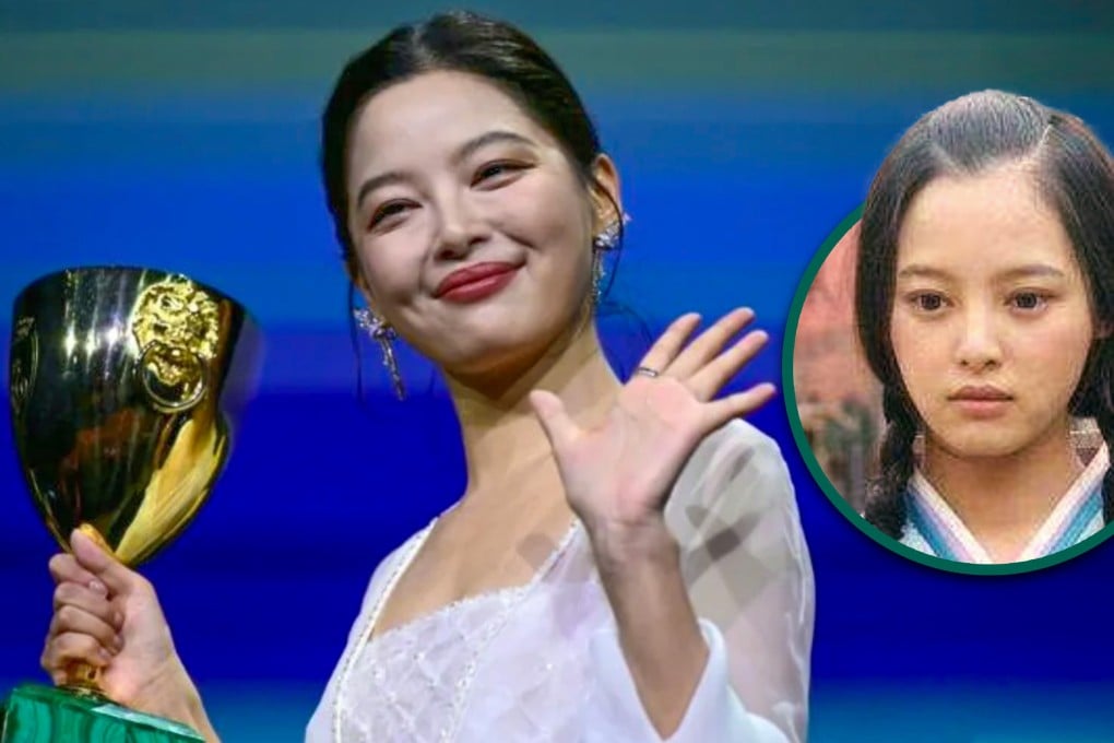 We profile China’s Xin Zhilei who recently won the Best Actress award at the Venice Film Festival.Photo: SCMP composite/Yahoo/Douyin