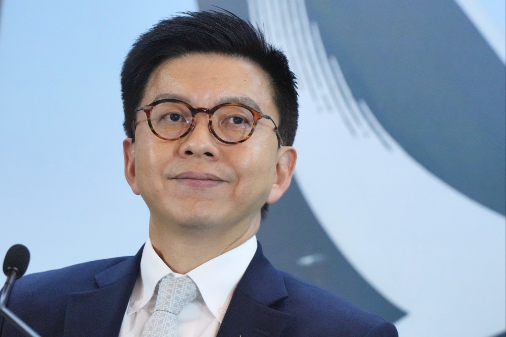 Ronald Lam Siu-por, CEO of Cathay Pacific, attending the Cathay 2024 Annual Results press briefing at JW Marriott Hotel in Admiralty.    12MAR25.    SCMP / May Tse