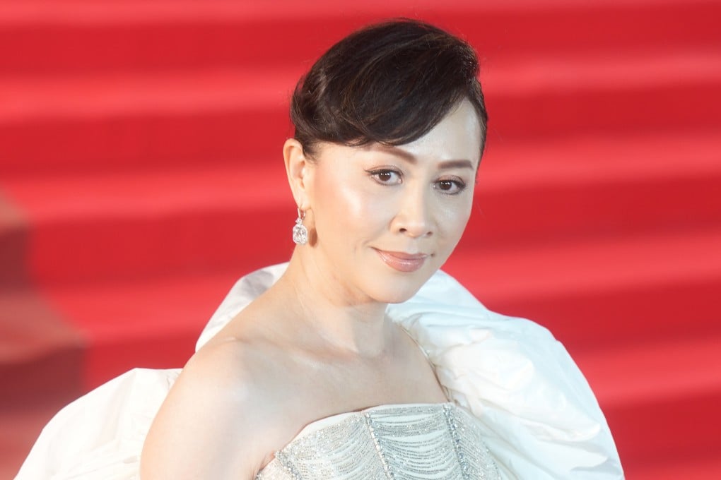Hong Kong actress Carina Lau attends the 42nd Hong Kong Film Awards presentation ceremony on April 14, 2024. Photo: Sam Tsang