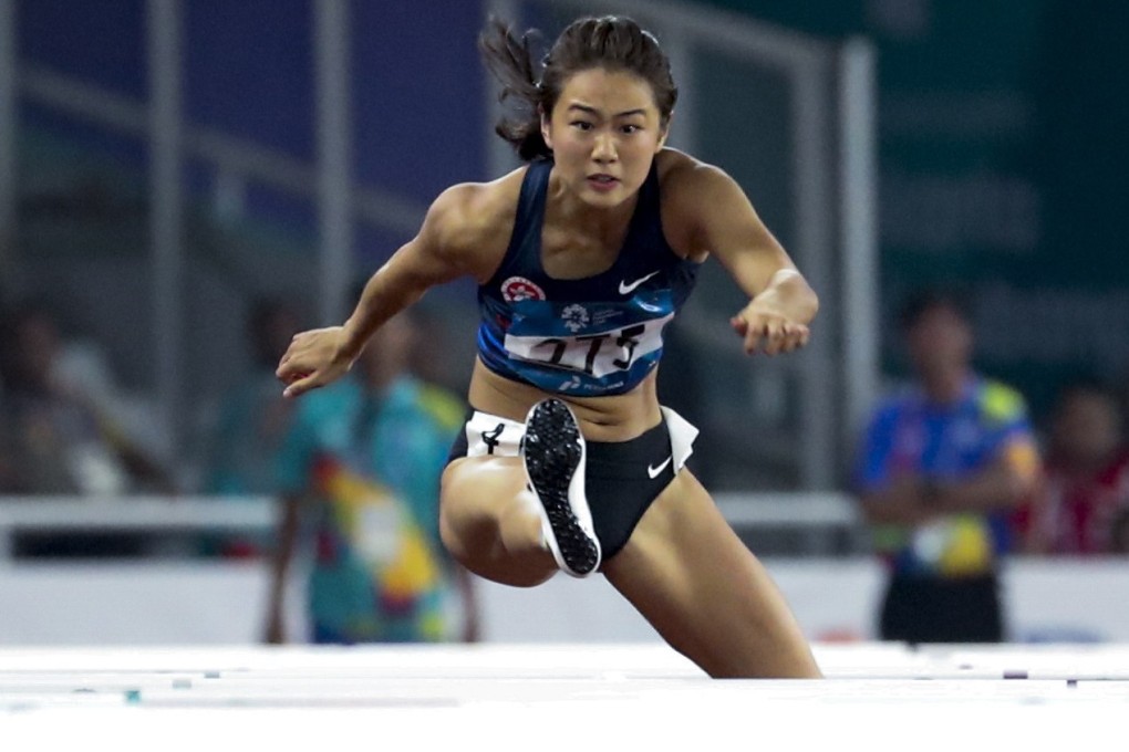 Vera Lui will race in the 100m hurdles at the world championships on Sunday but her eyes are on the National Games in November. Photo: EPA-EFE
