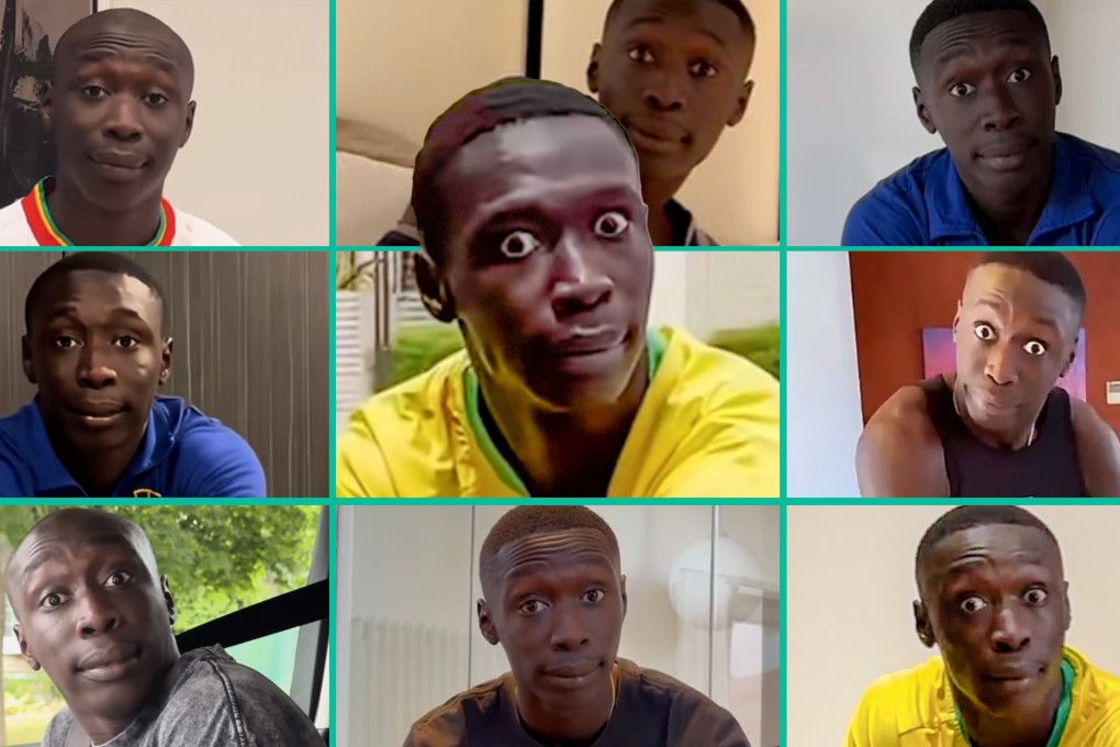 The Senegalese-Italian influencer’s signature expression consistently leaves audiences in stitches. Photo: SCMP composite/IG@khaby.00/Douyin