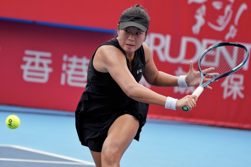 Hong Kong’s Eudice Chong has her eyes on more doubles success after rising to a career-high 109 in the world. Photo: Elson Li