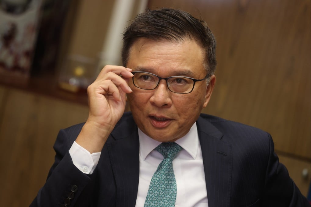 Chan Ka-keung was appointed chairman of the Hong Kong Chamber of Listed Companies in June. Photo: Jonathan Wong