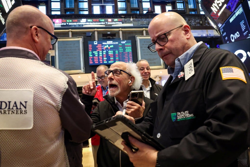 Floor traders at the New York Stock Exchange (NYSE) on September 12, 2025. Photo: Reuters