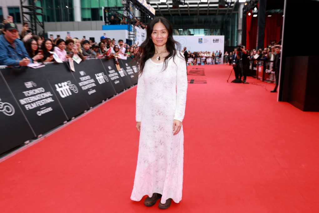 Chloé Zhao attends the premiere of Hamnet during the Toronto International Film Festival in Ontario, Canada. Photo: Getty Images / AFP