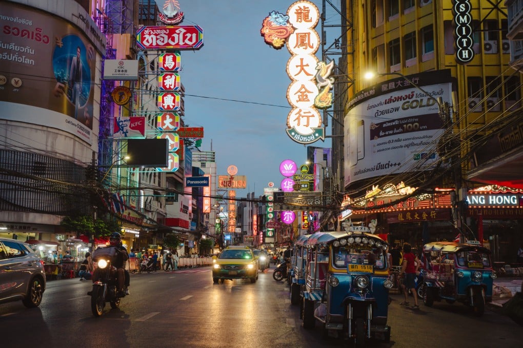 Neon signs in Chinatown, Bangkok, Thailand. Photo: Alexander Mak