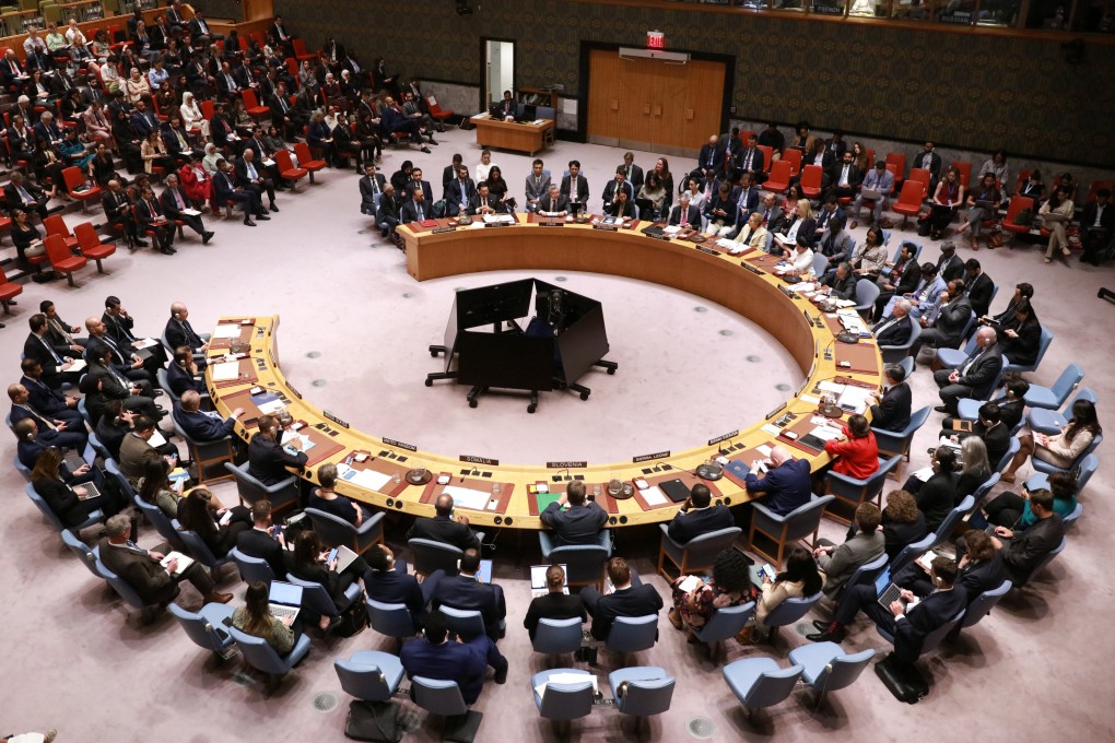 An emergency meeting of the Security Council is held at the UN headquarters in New York on September 11, during which all 15 council members backed a statement condemning the attack on Qatar, though without naming Israel. Photo: Xinhua