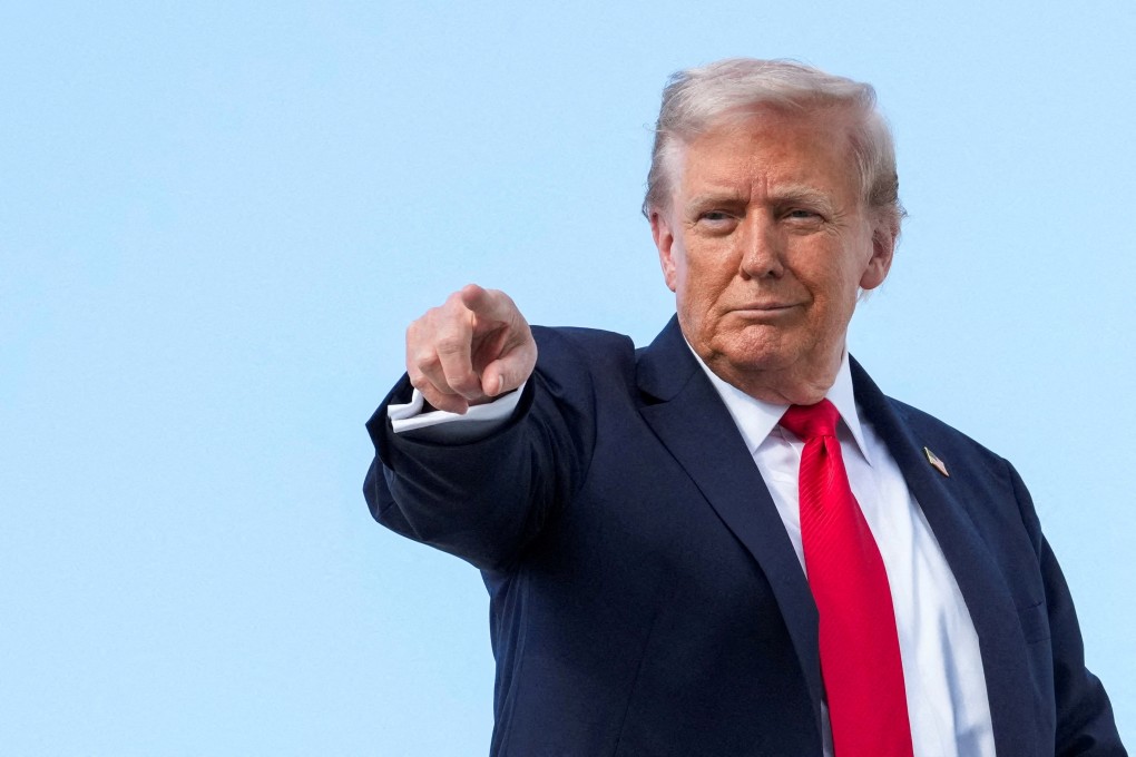 US President Donald Trump said the US carried out a strike on a Venezuelan drug cartel vessel that had been on its way to the United States on Monday. Photo: Reuters