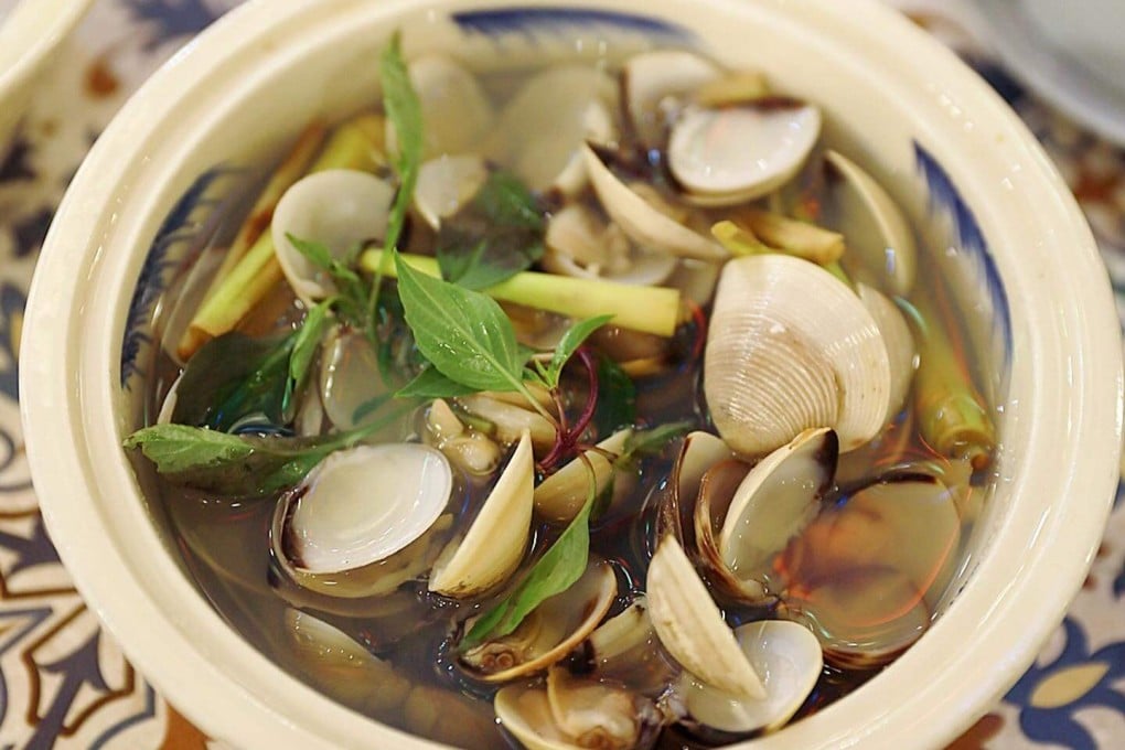 A shellfish dish at Moc. The Da Nang restaurant is one that chef Olivier Corti of fine-dining joint Le Comptoir recommends for seafood and more. Photo: Instagram/kenhuntsfood