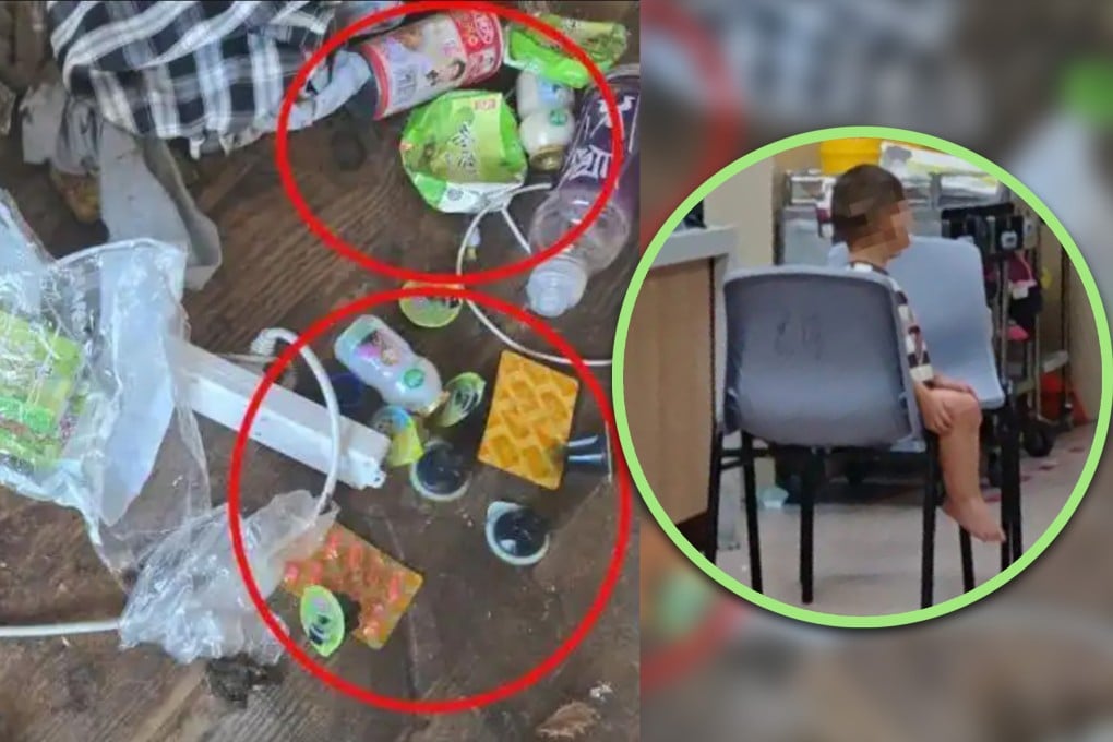 A 28-year-old single mother in China was found dead in her flat, leaving her two-year-old son to survive for days on snacks and herbal tea. Photo: SCMP composite/Baidu