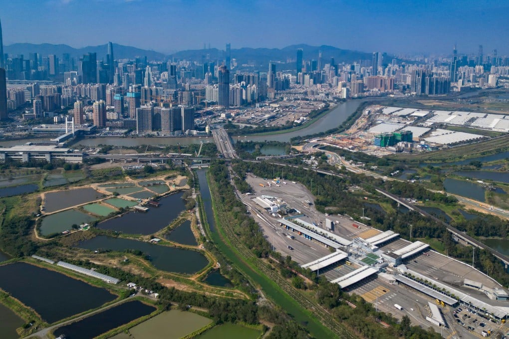 An aerial view of the Northern Metropolis, whose development will be turbocharged by a raft of measures announced by John Lee in his policy address. Photo: May Tse