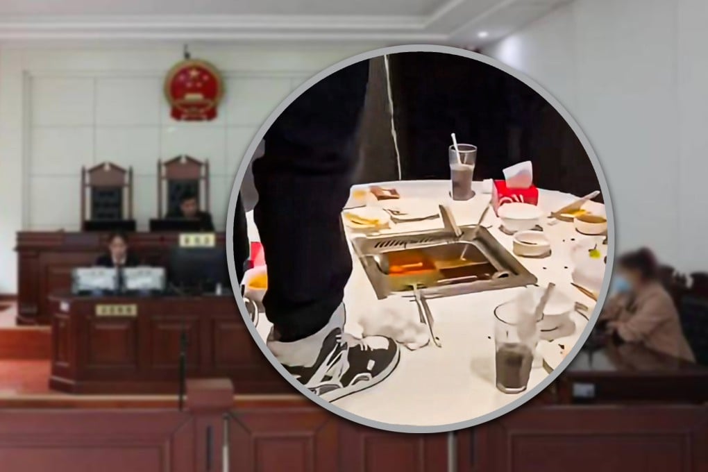 Two Chinese teenagers have been fined US$308,000 after posting a video of themselves urinating in a hotpot dish at a popular restaurant in Shanghai. Photo: SCMP composite/Sohu/RedNote
