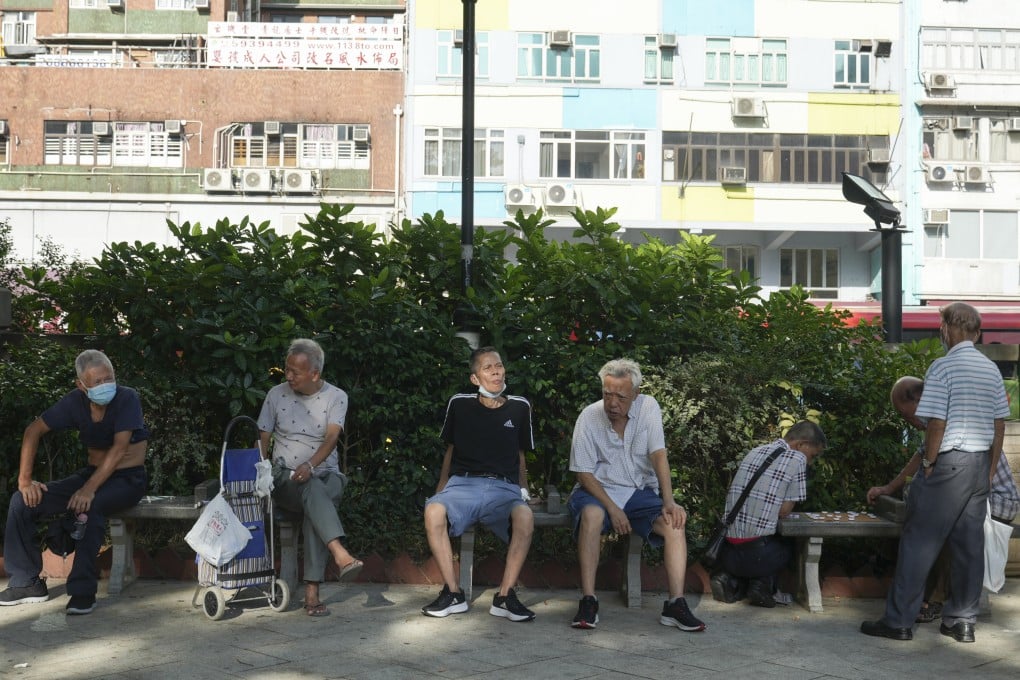 Chief Executive John Lee Ka-chiu pledged to allocate HK$500 million to support carers as part of his policy address. Photo: Sam Tsang