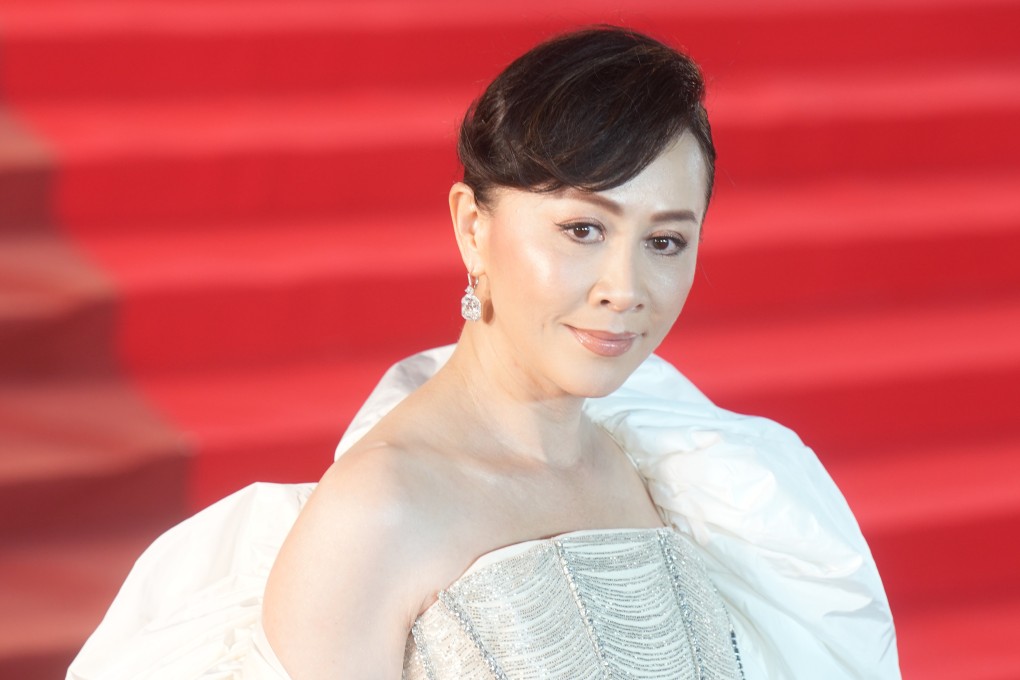Hong Kong actress Carina Lau attends the 42nd Hong Kong Film Awards presentation ceremony on April 14, 2024. Photo: Sam Tsang