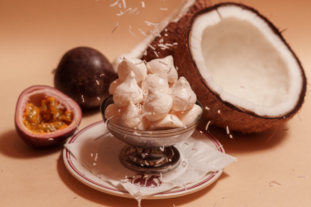 Thai twisted pavlova is a flavour offered at Snack Baby Gelato as part of its pop-up event with Thailand’s Aricha Gelato House. Photo: Aricha Gelato House