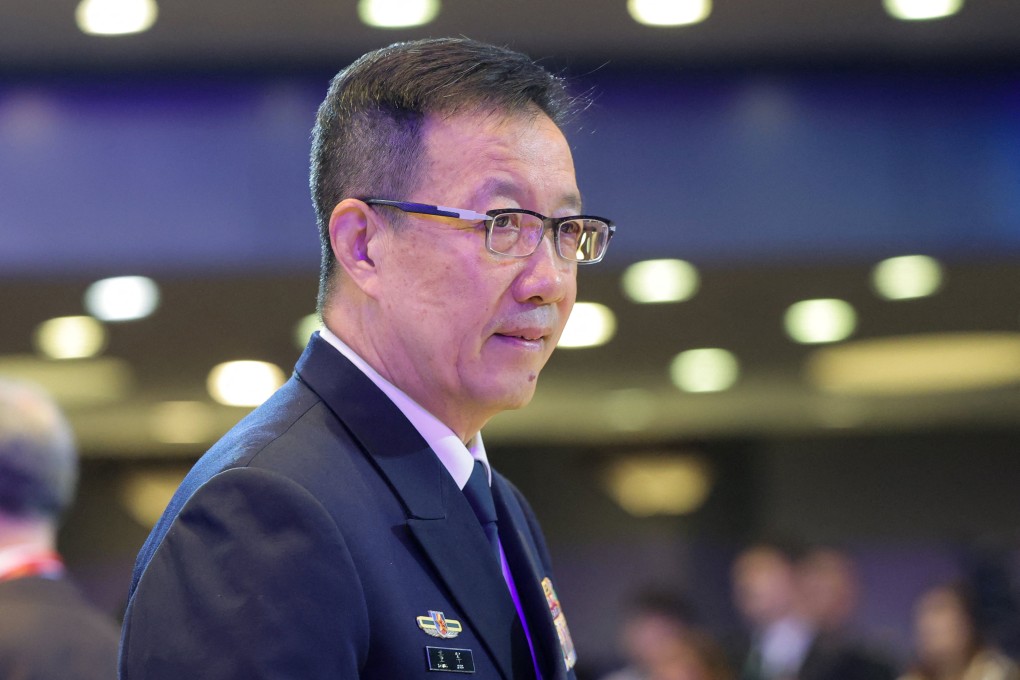 Chinese Defence Minister Dong Jun looks on during Beijing Xiangshan Forum on September 18. Photo: Reuters