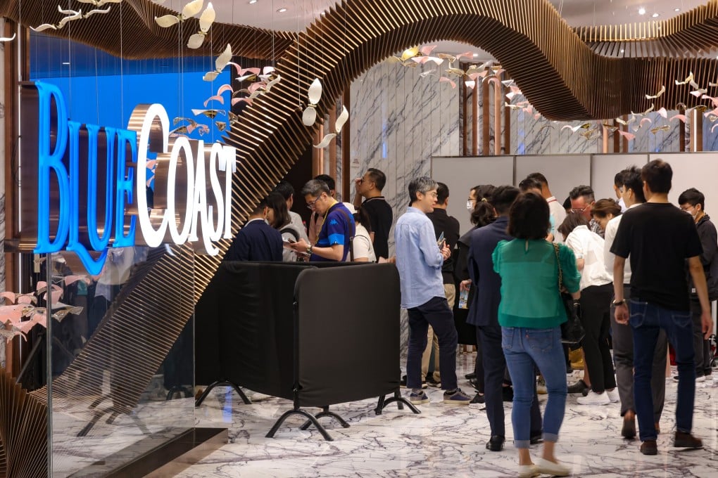 CK Asset is launching sales of the last 70 remaining units in Blue Coast II in Wong Chuk Hang on Friday. Photo: Jonathan Wong