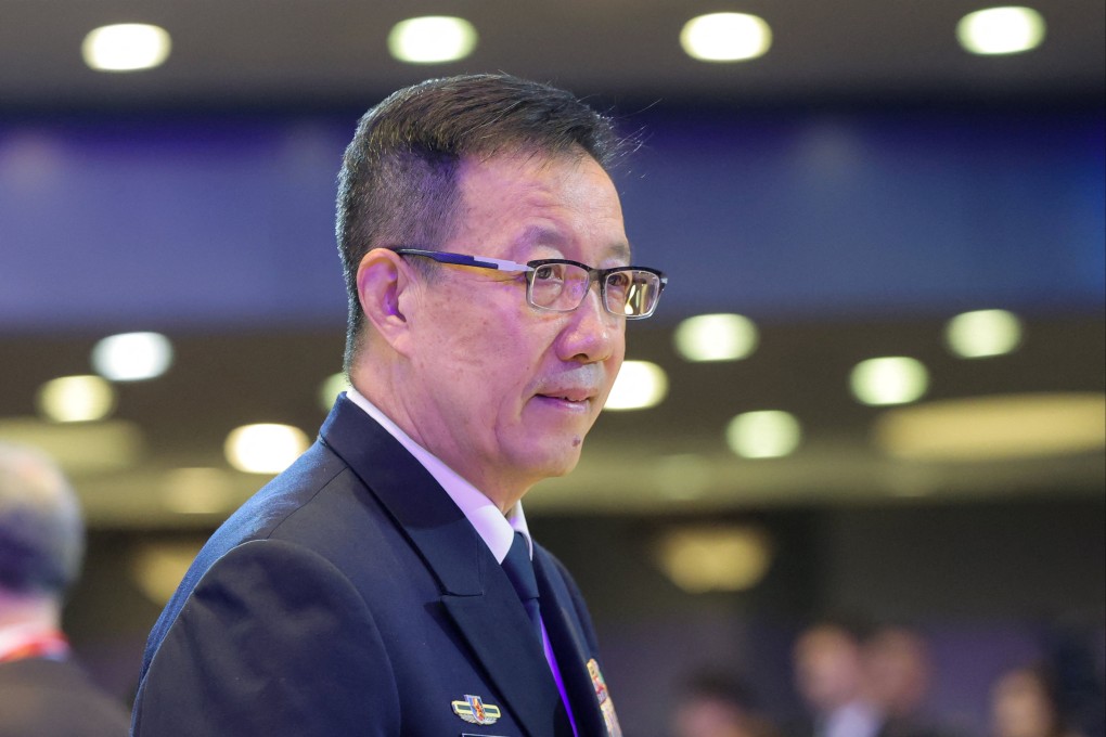 Chinese Defence Minister Dong Jun looks on during Beijing Xiangshan Forum on September 18. Photo: Reuters