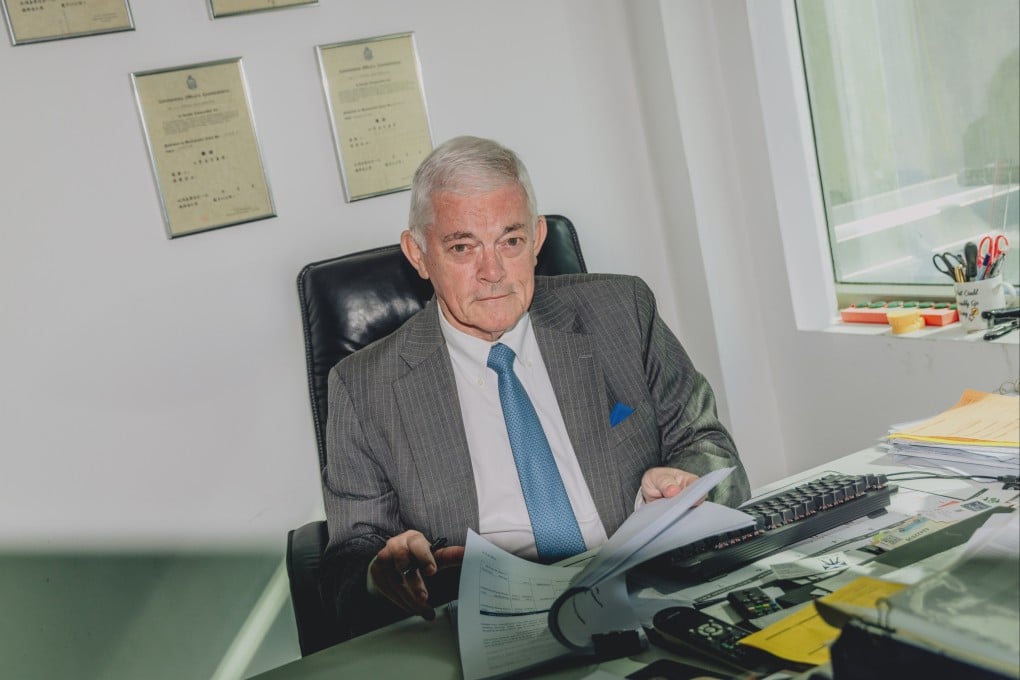 Liverpudlian Steve Vickers, founder and CEO of Steve Vickers & Associates, has spent his life fighting crime in Hong Kong. Photo: Jocelyn Tam