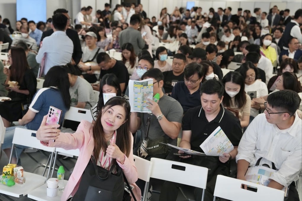 New World Development offered 120 units of its House Muse residential project in Kowloon City at K11 ATELIER in Quarry Bay on September 19, 2025. Photo: Karma Lo