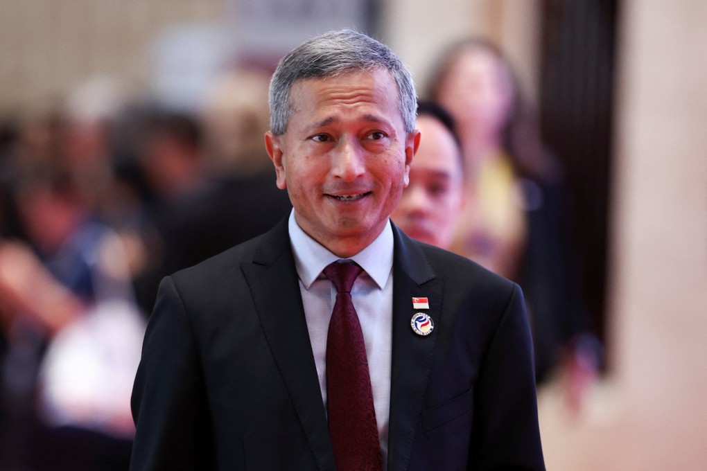 Singapore’s Foreign Minister Vivian Balakrishnan attends the Asean meeting of foreign ministers in Vientiane in July last year. Photo: Reuters