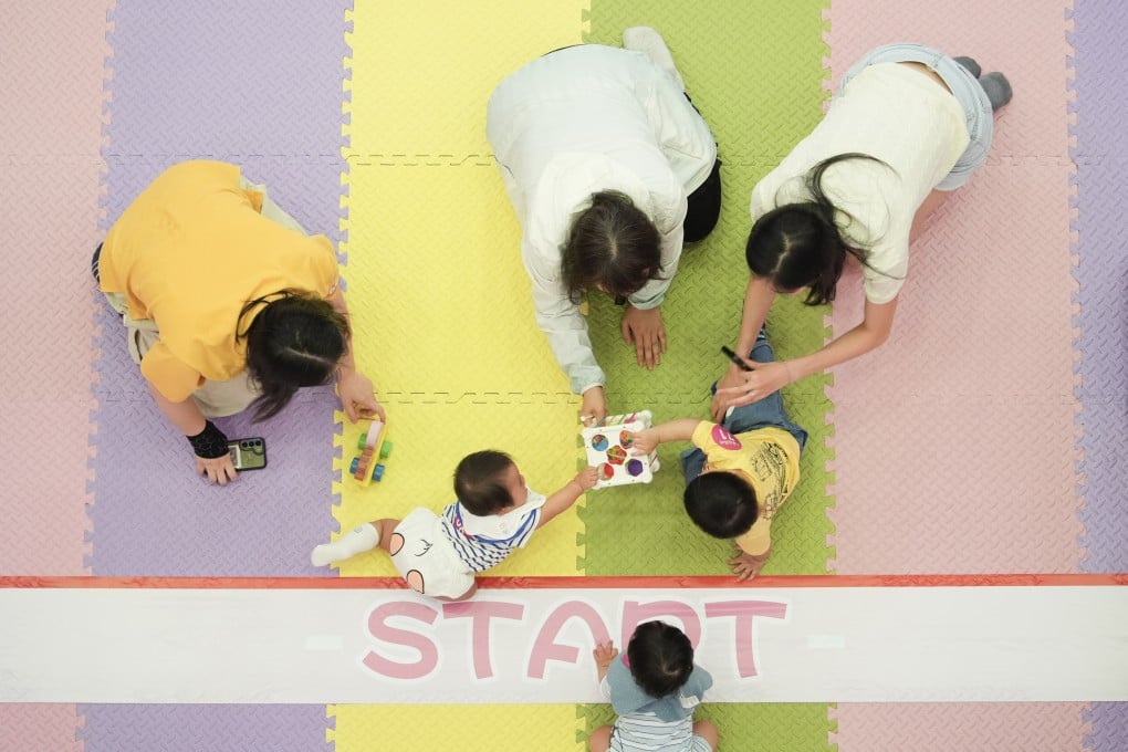 The birth rate rose in 2024 due to couples advancing their plans for children because of the Year of the Dragon, an expert says. Photo: Eugene Lee