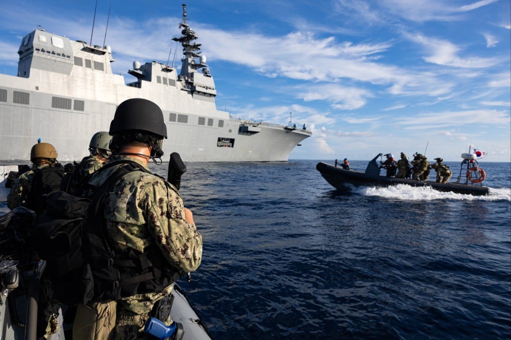 A trilateral military exercise involving the United States, Japan and South Korea took place from September 15 to 19. Photo: X