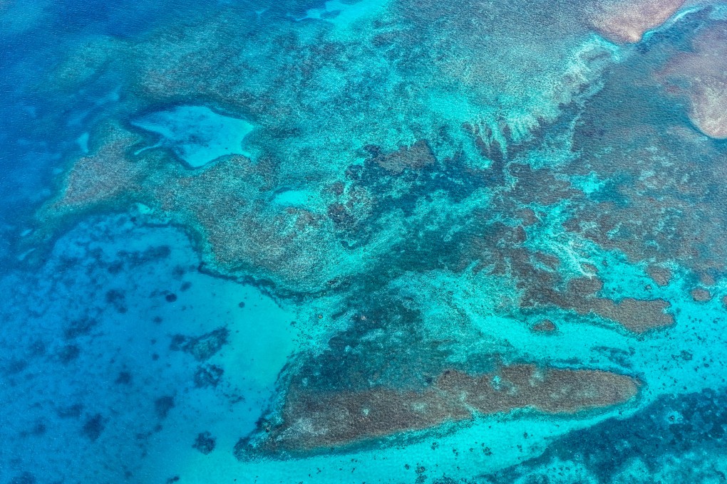 Scarborough Shoal in the South China Sea is a triangle-shaped chain of reefs and rocks within the Philippines’ exclusive economic zone but also claimed by China. Photo: Xinhua