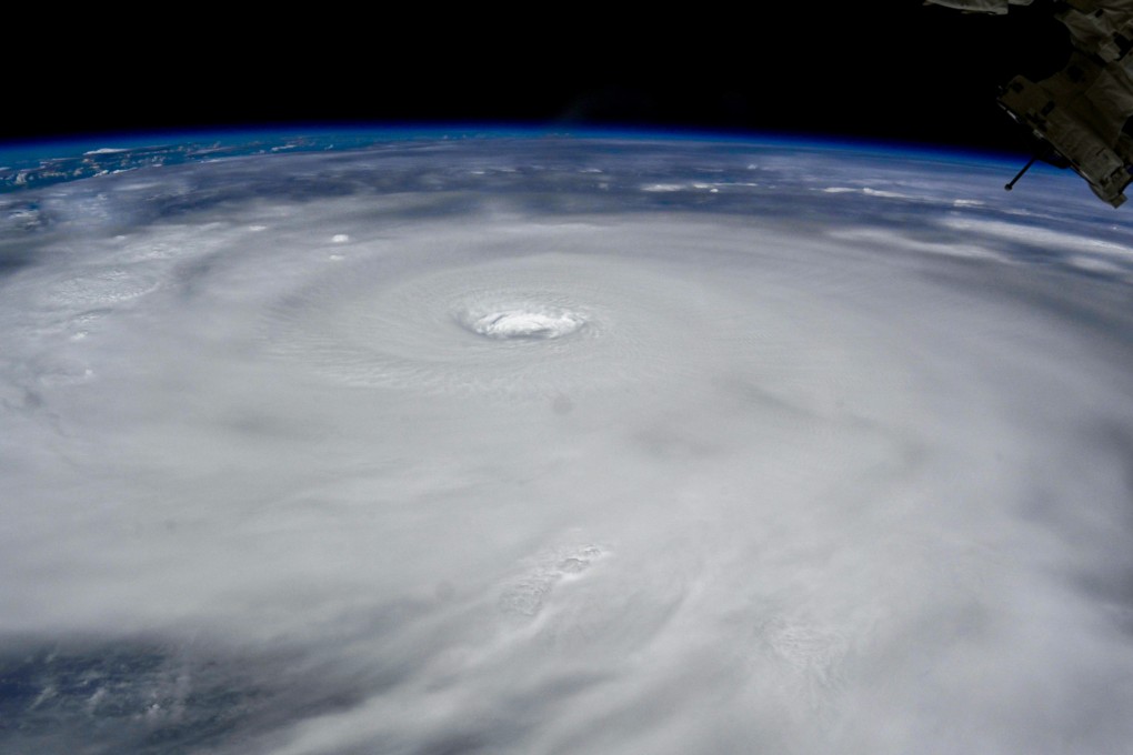 Super Typhoon Ragasa as seen from the International Space Station. Photo: Yui Kimiya