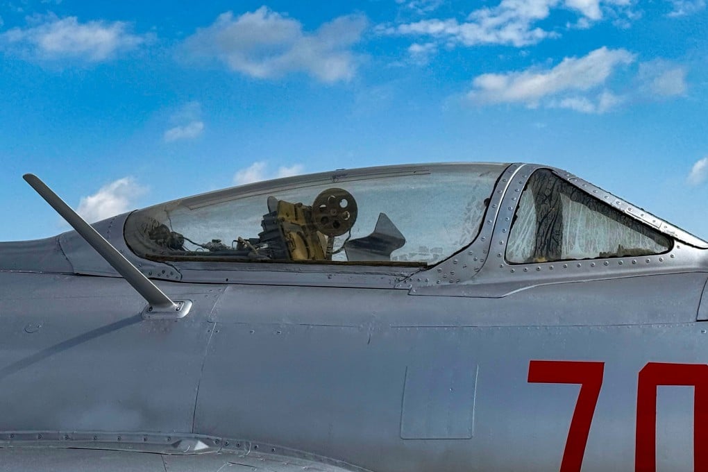 The J-6 combat drone is on display at the Changchun air show in northeast China. Photo: Handout