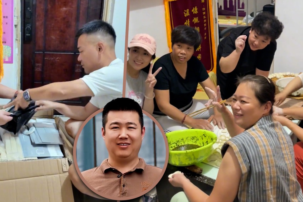 A Good Samaritan in China has rented a flat to offer free lodging for families caring for sick relatives at a nearby hospital. Photo: SCMP composite/Douyin